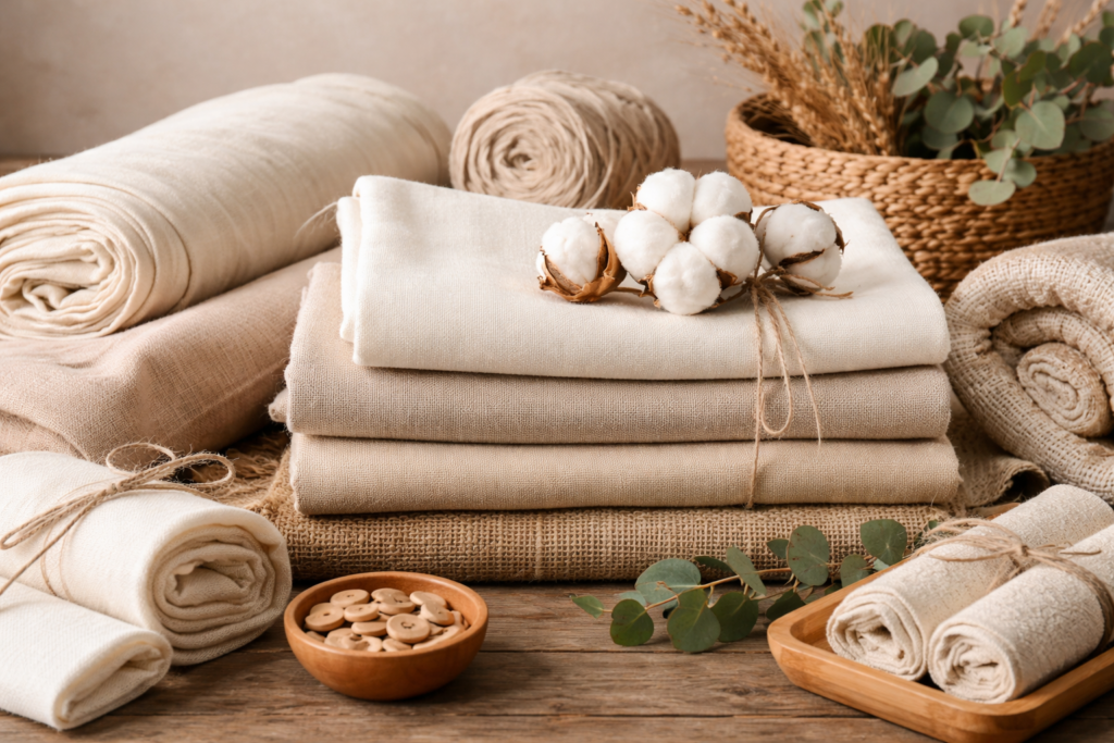 Natural Fabric Display